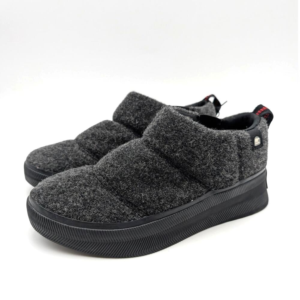 Sorel Out N About IV Mini Puffy Boots Women's Black/Sea Salt Size US7.5 EU38.5